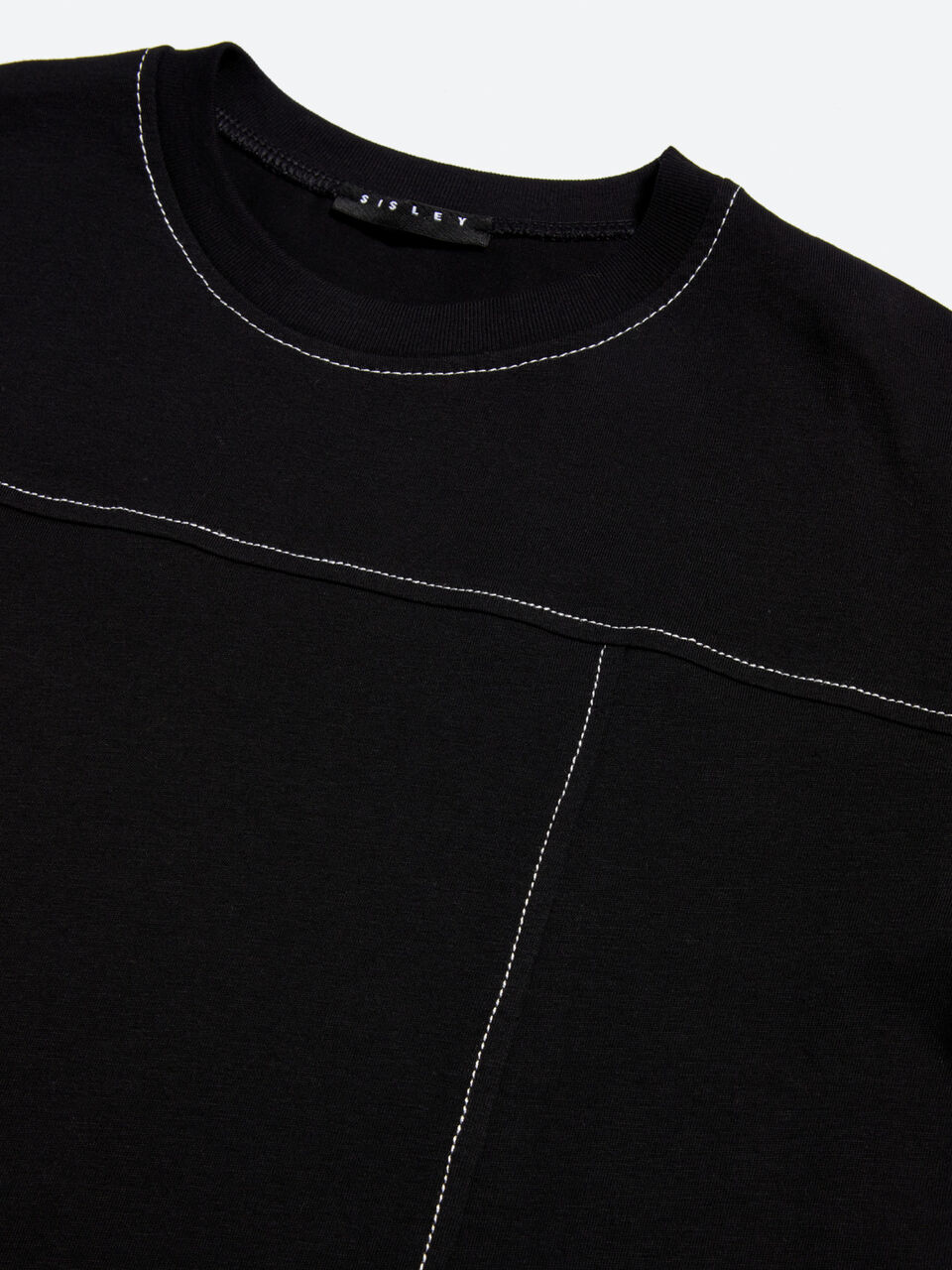 T-shirt con etichetta logata Bambino image number null