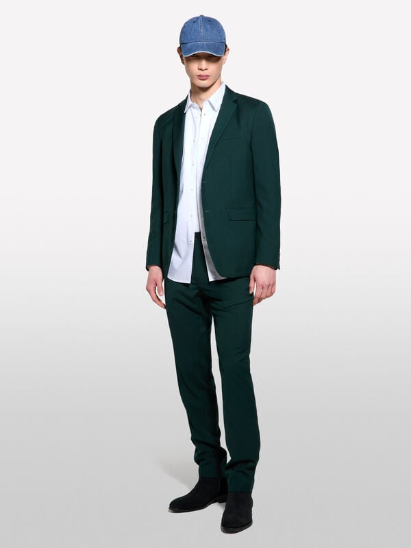 Blazer formale verde scuro Blazer formale verde scuro - blazer da uomo | Sisley