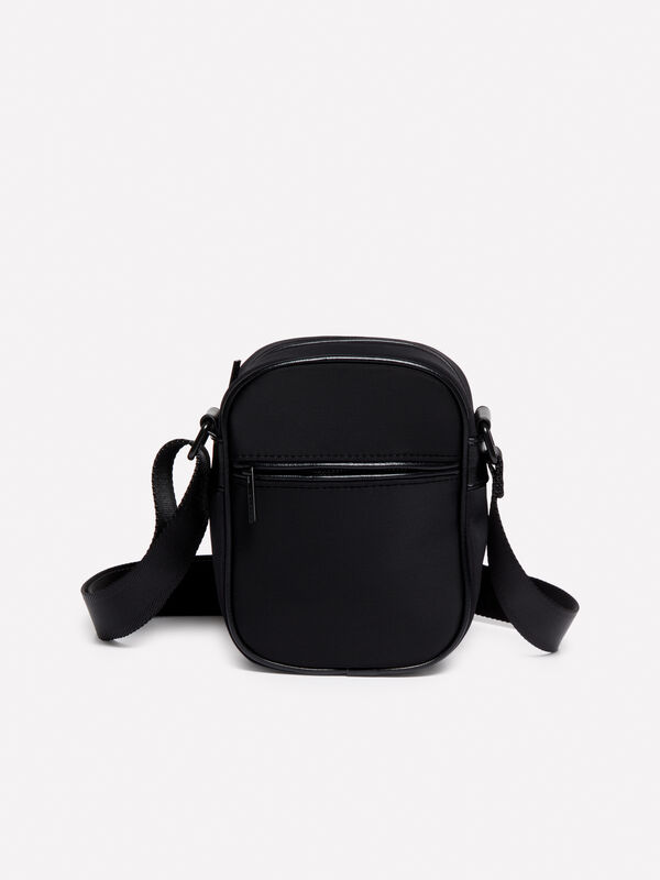 Borsello nero con tracolla - zaini e borse da uomo | Sisley