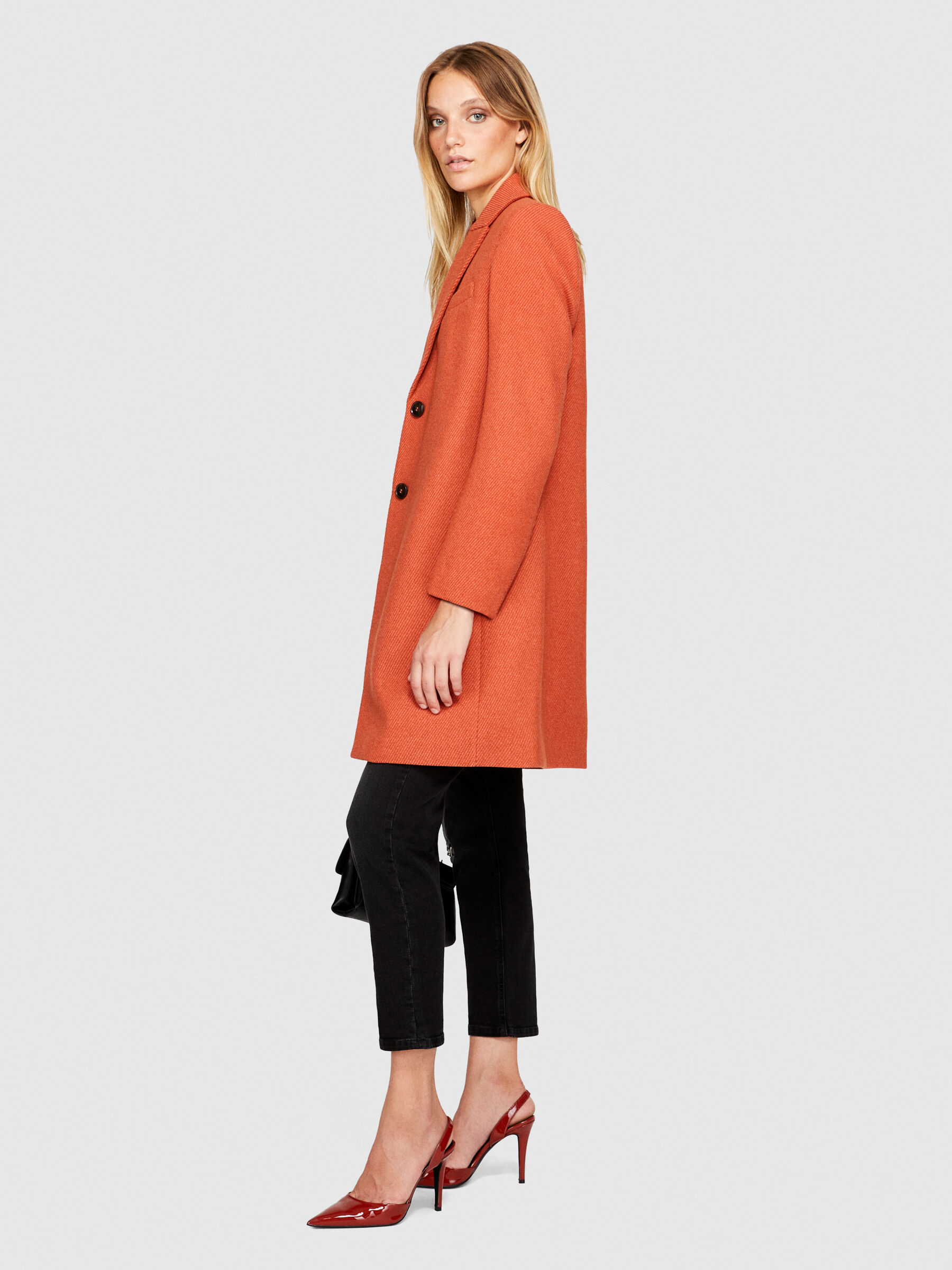Sisley cappotto deals rosso