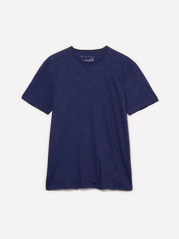 T-shirt a maniche corte slim fit blu T-shirt a maniche corte slim fit blu - t-shirt a manica corta da uomo | Sisley