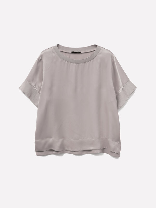 Blusa in satin - bluse da donna | Sisley