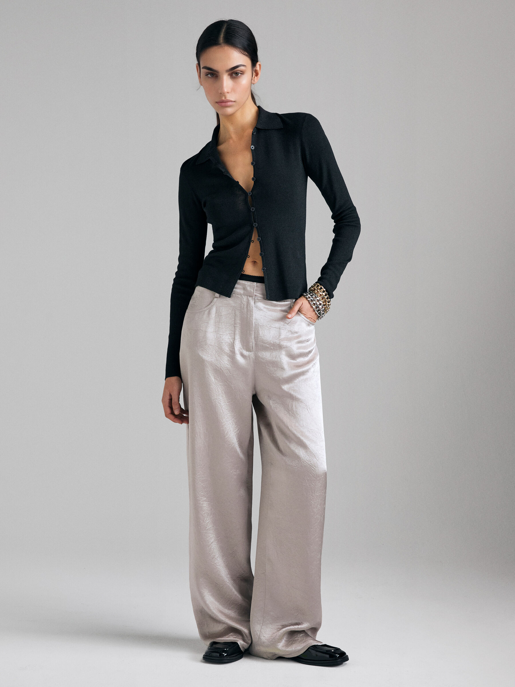 MAGLIA COREANA M/L Donna image number null