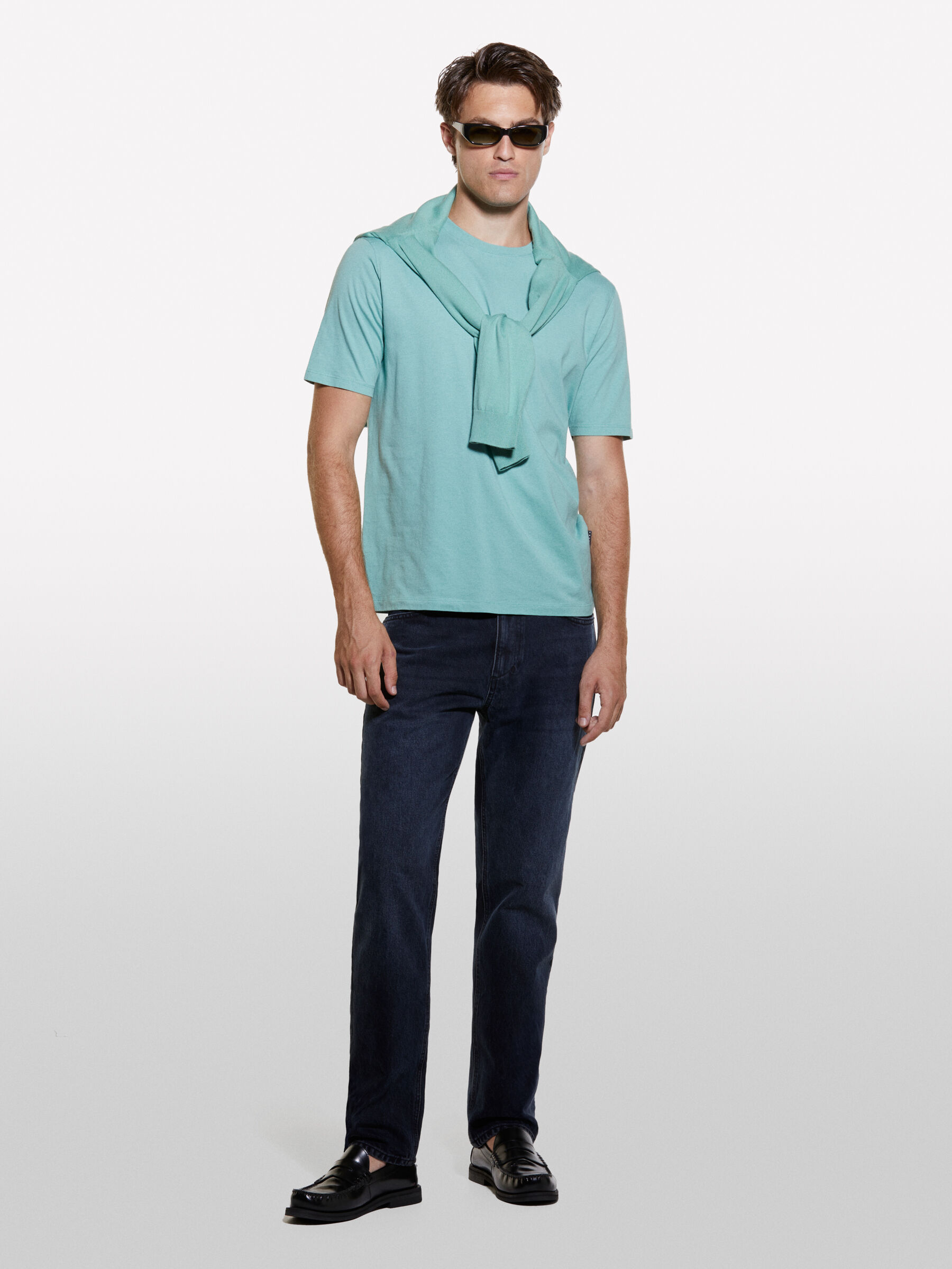 T shirt a Manica Corta Uomo magliette firmate Sisley