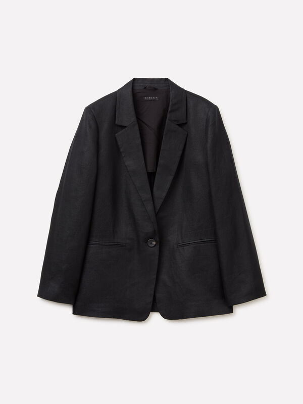 Blazer in puro lino - blazer da donna | Sisley