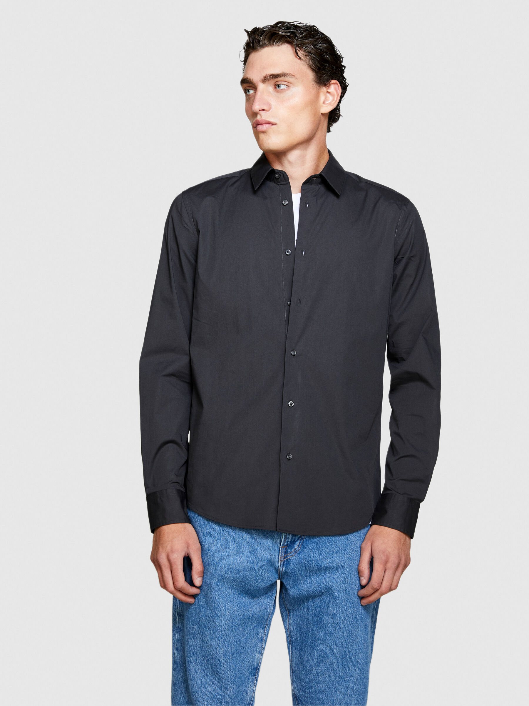 Camicia slim fit uomo store