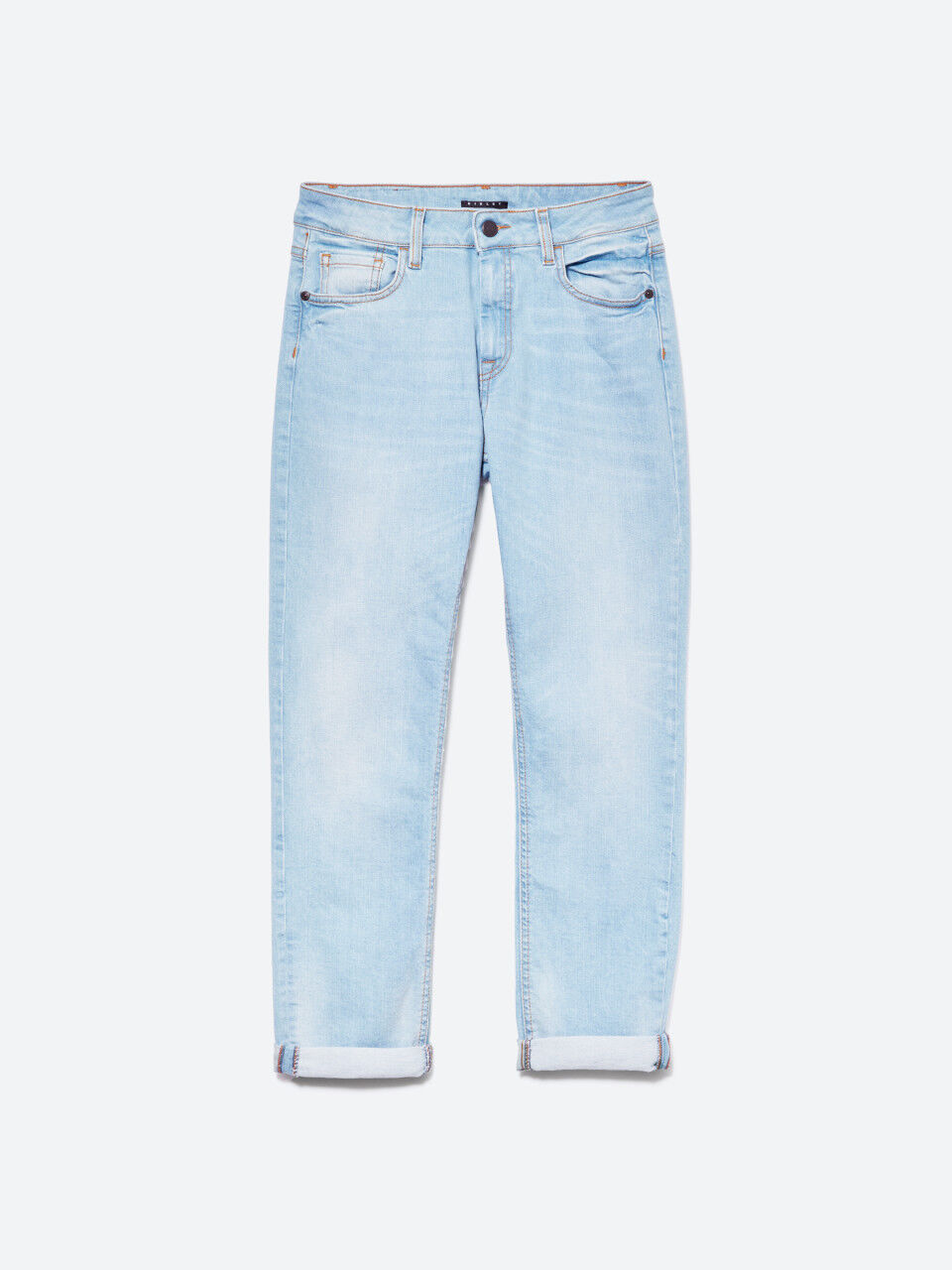Jeans regular a vita alta con stampaMarine Serre di Denim Donna Abbigliamento da Jeans 