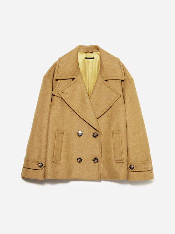 Peacoat over fit - cappotti da donna | Sisley