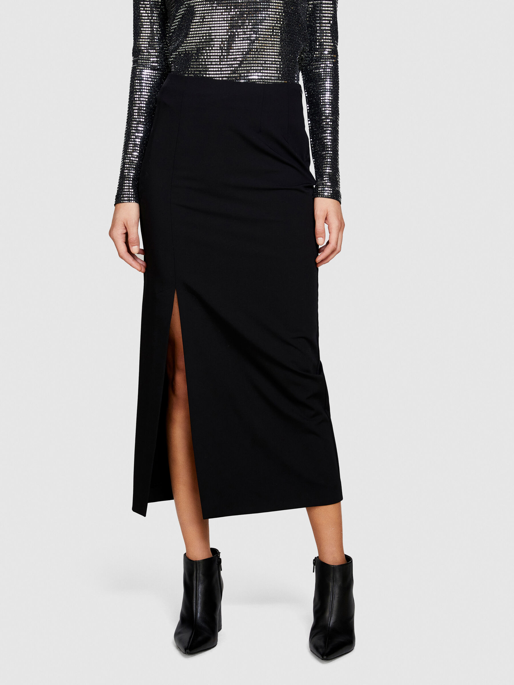 Gonna on sale midi spacco