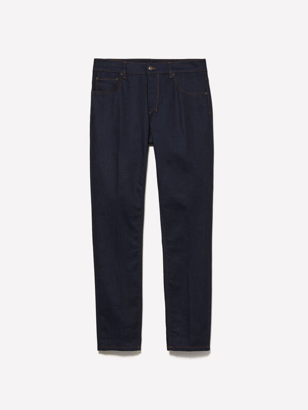 Jeans Helsinki skinny fit blu scuro - jeans skinny fit da uomo | Sisley