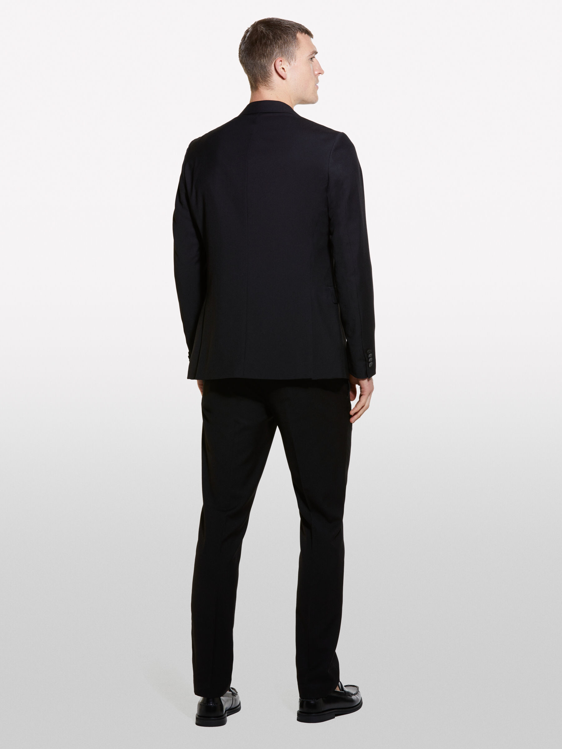 Blazer formale nero slim fit Nero Sisley