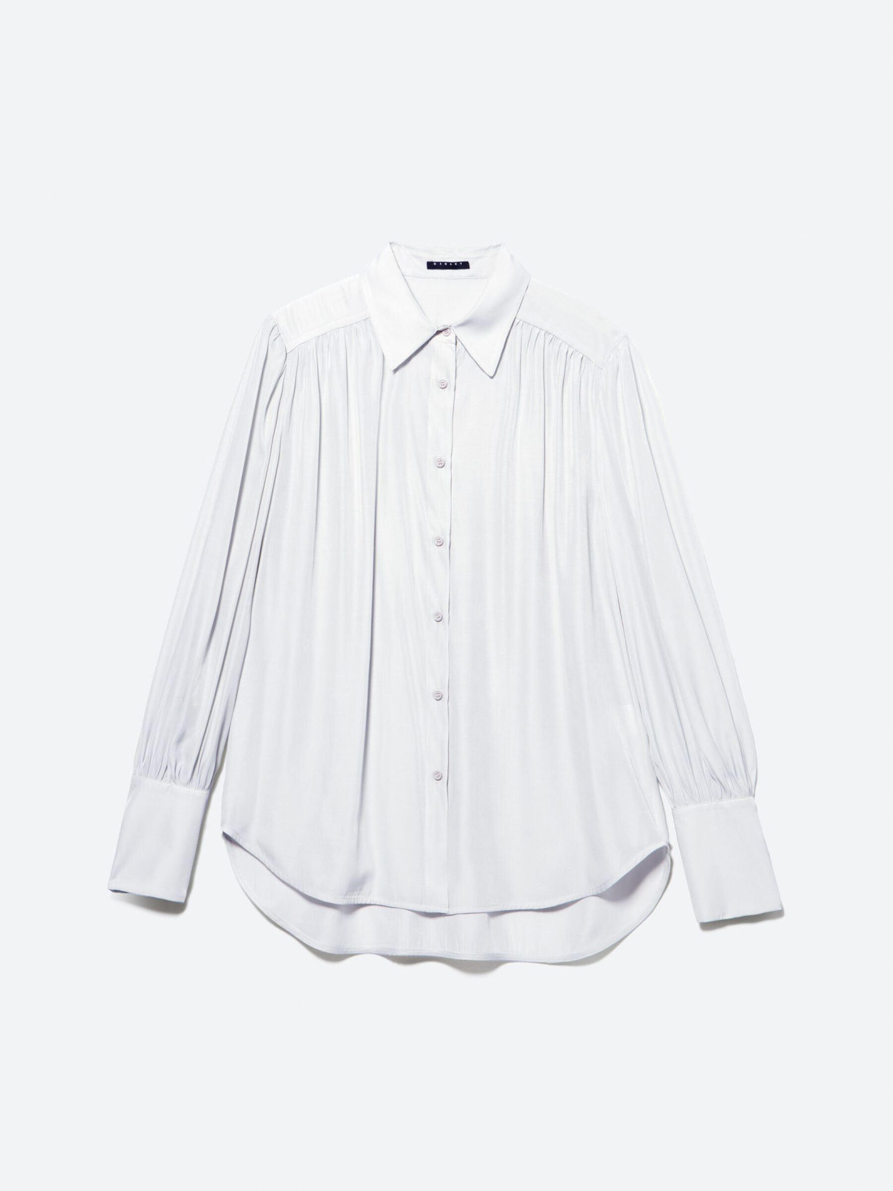 Camicia in satin Donna image number null