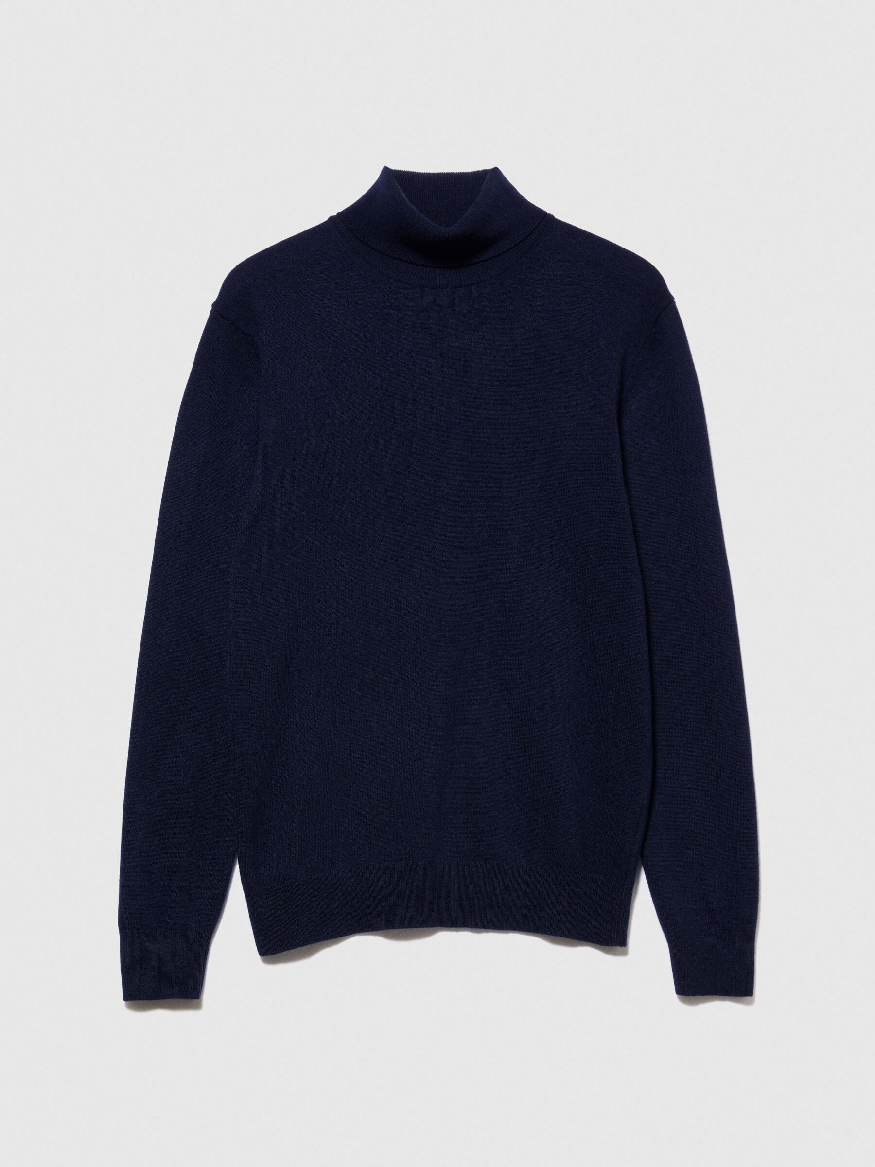 Maglia nera clearance collo alto uomo