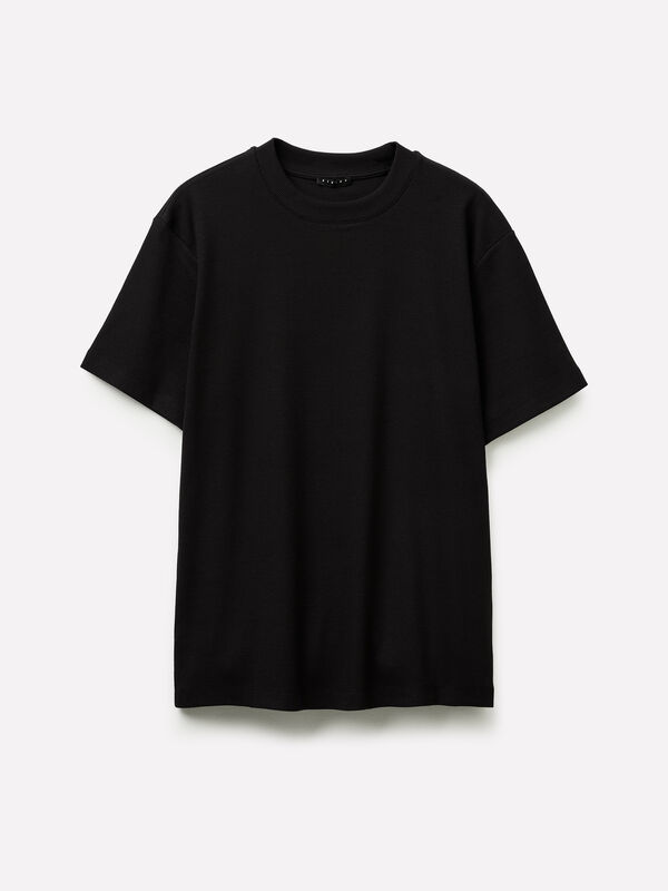 T-shirt a costine - t-shirt a manica corta da uomo | Sisley