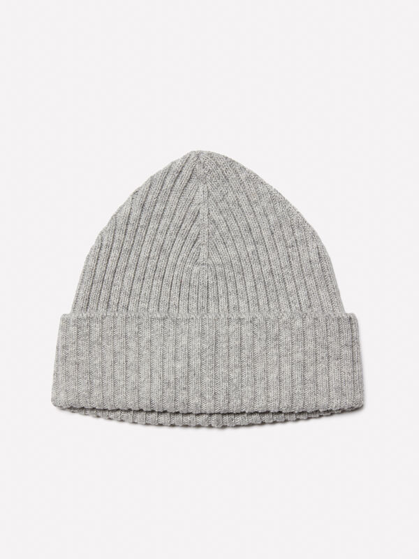 Cappello in maglia grigio - cappelli da uomo | Sisley