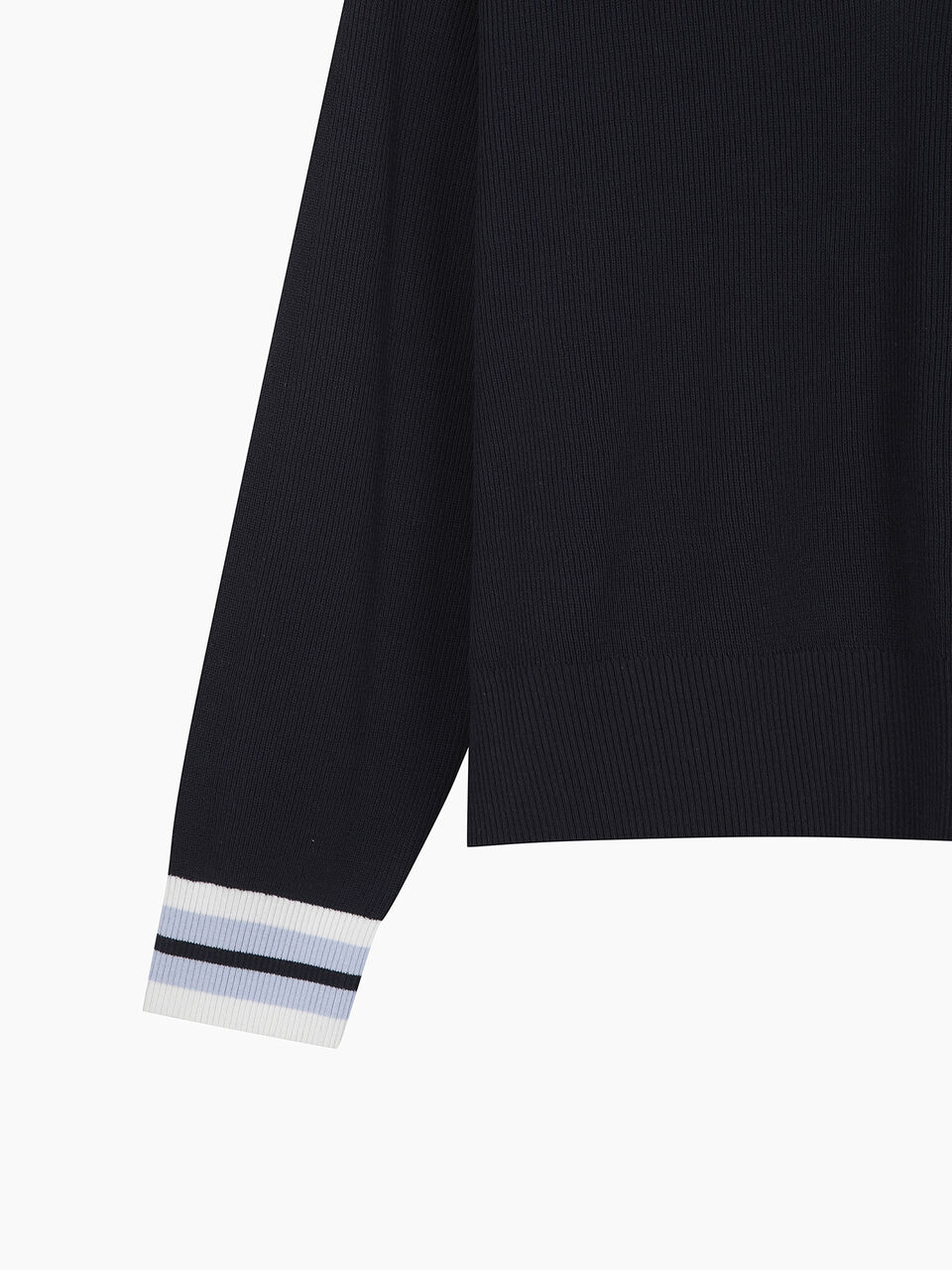 MAGLIA SCOLLO V M/L Donna image number null