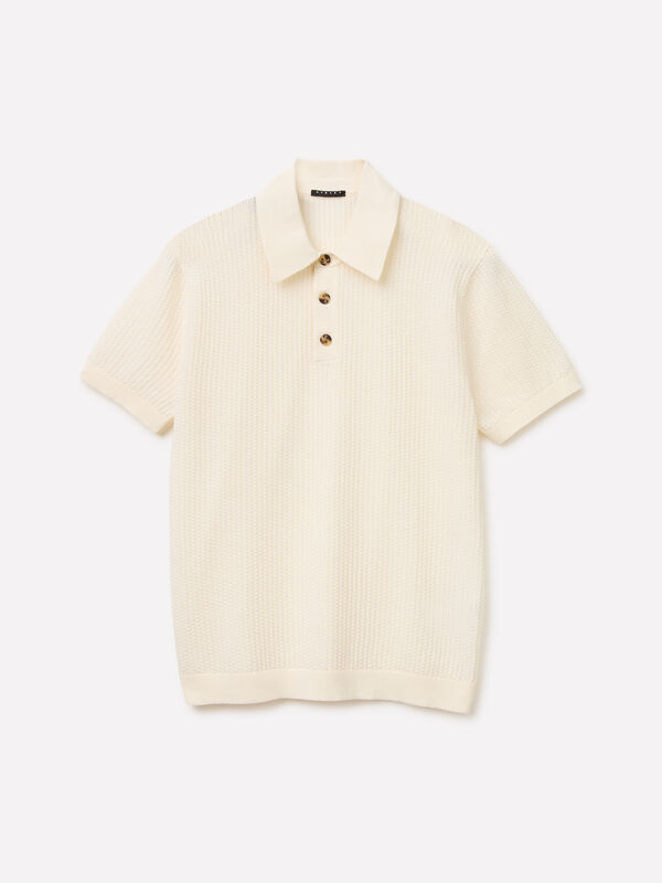 Polo regular fit in maglia - polo da uomo | Sisley