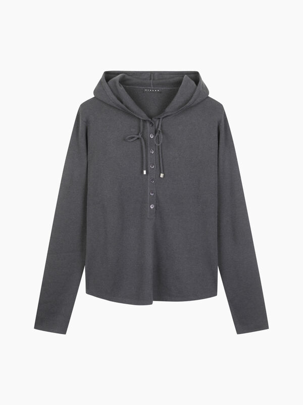 Maglia con cappuccio - sisley k  t shirt manica lunga | Sisley K