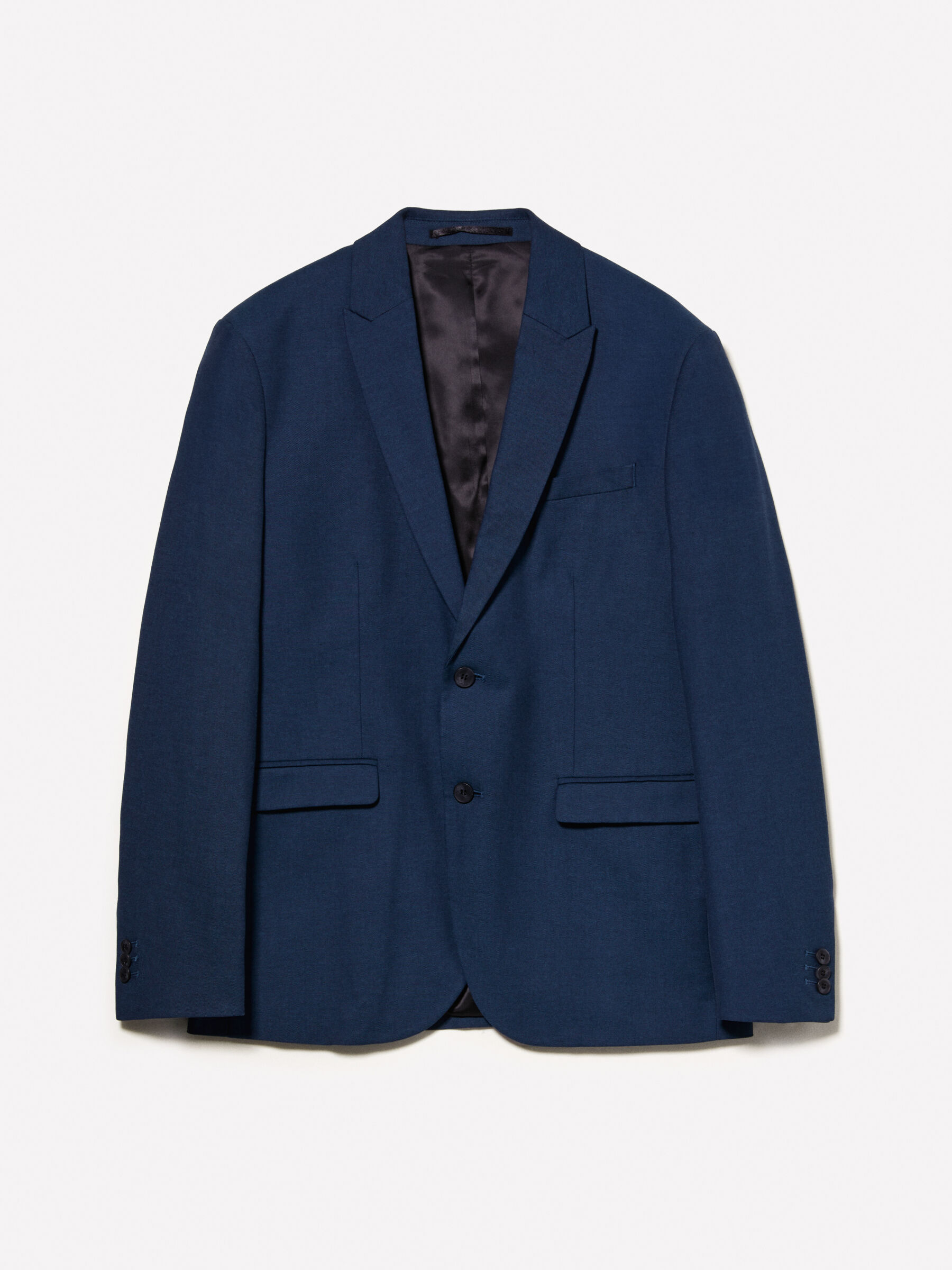 Slim fit blue blazer on sale