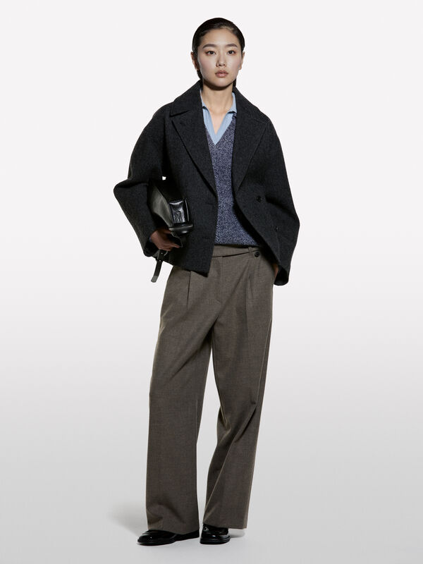 Maglia con camicia - sisley k maglie scollo a v | Sisley K