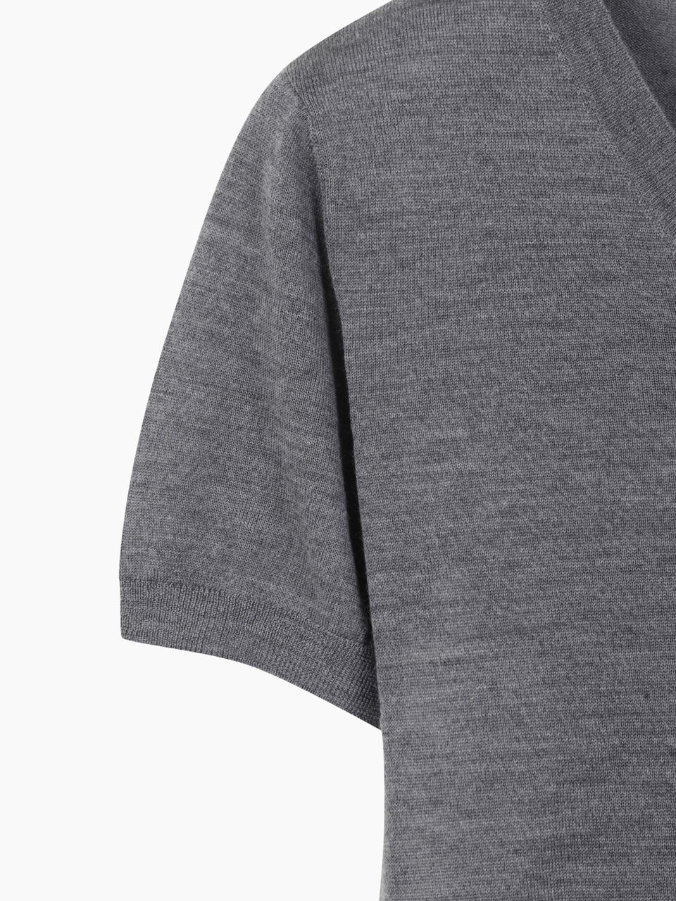 MAGLIA SCOLLO V M/M Donna image number null