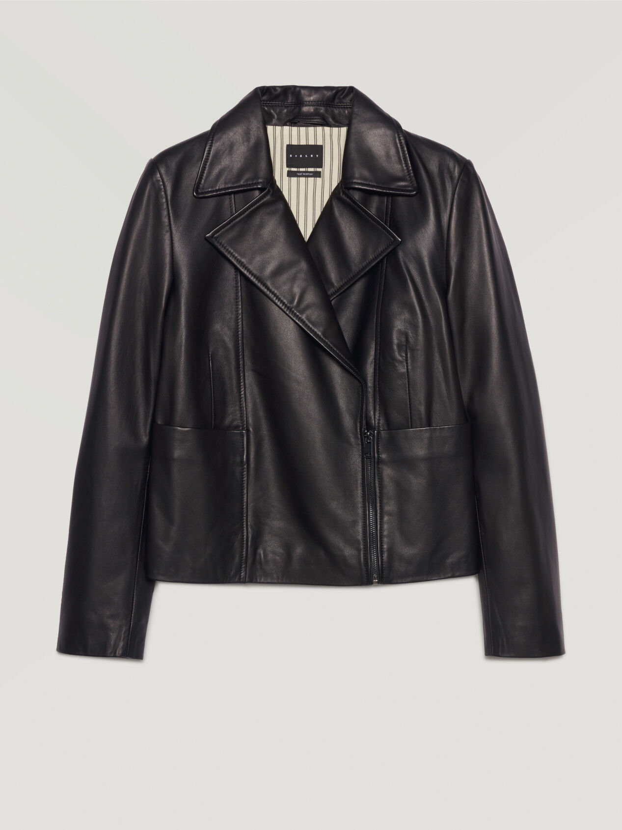 giubbotti in pelle sisley