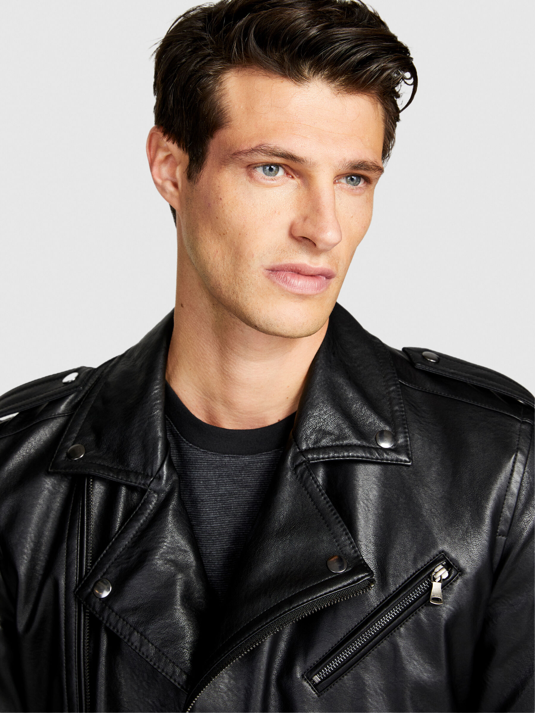 Sisley giacca pelle discount