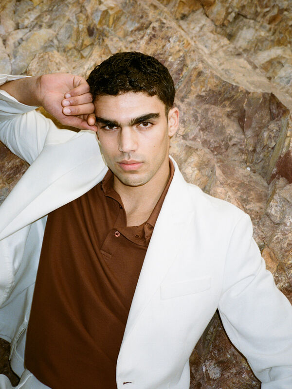 Blazer monopetto bianco panna  - blazer da uomo | Sisley