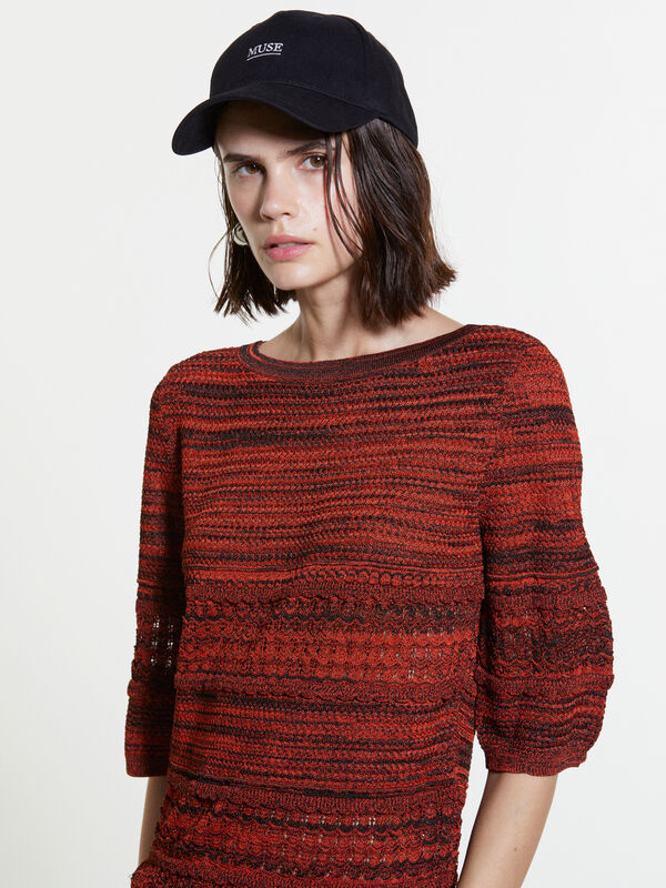 Maglia effetto sfumato - maglie girocollo da donna | Sisley