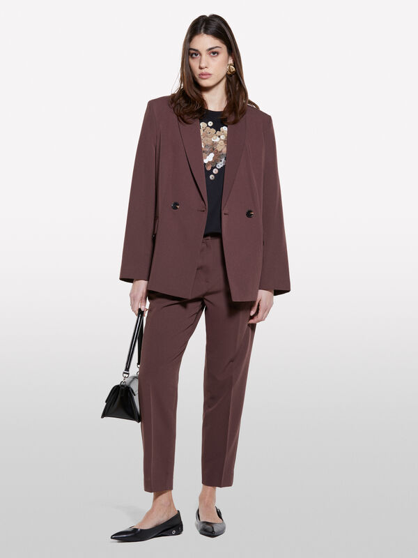 Joggers marroni - pantaloni joggers da donna | Sisley