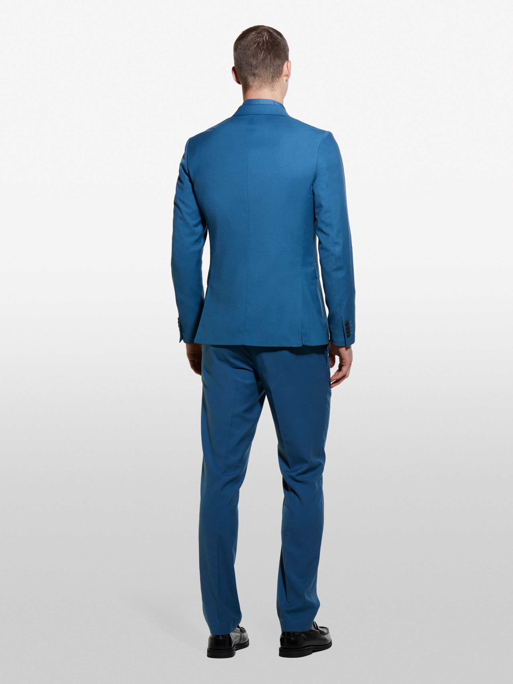 Blazer formale blu slim fit Blu Sisley