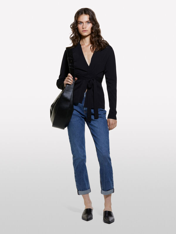 Jeans Varsavia blu scuro regular fit - jeans regular da donna | Sisley