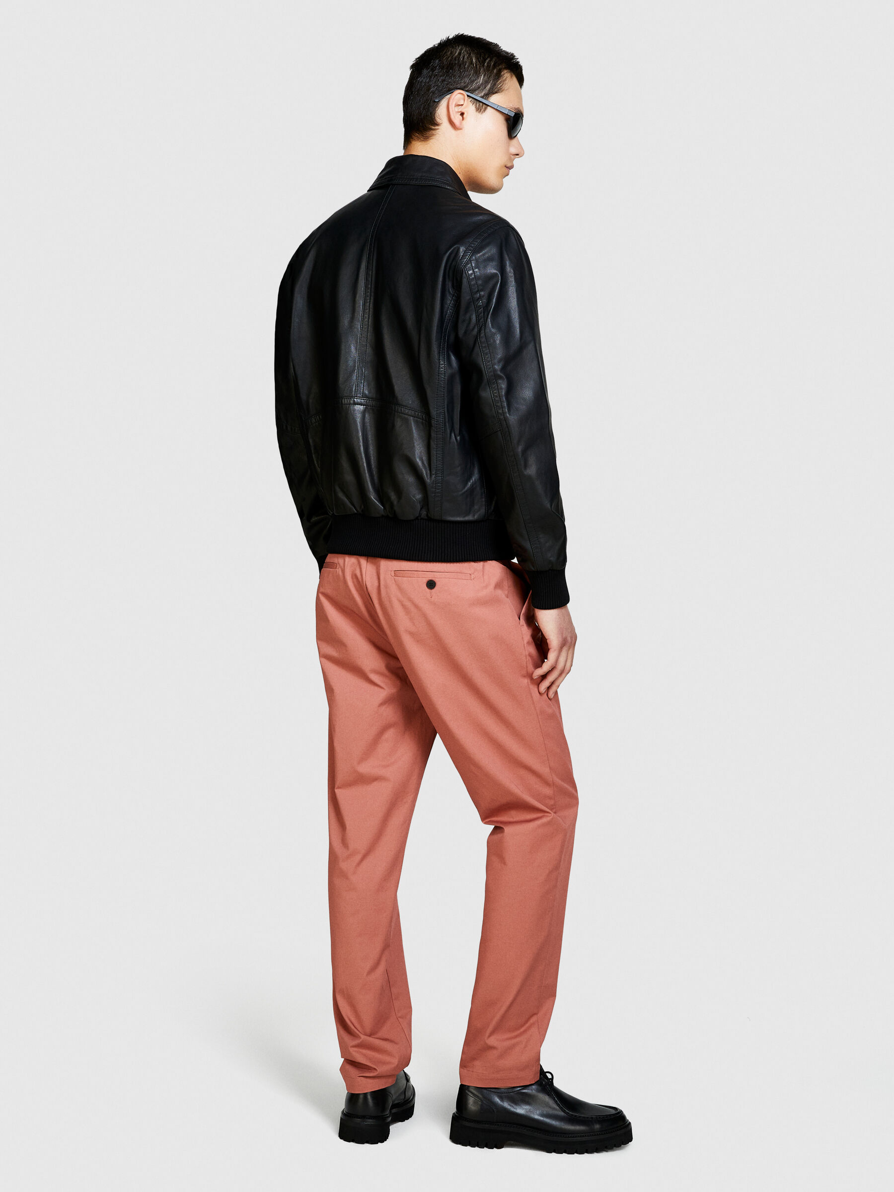 Sisley giacca pelle sales