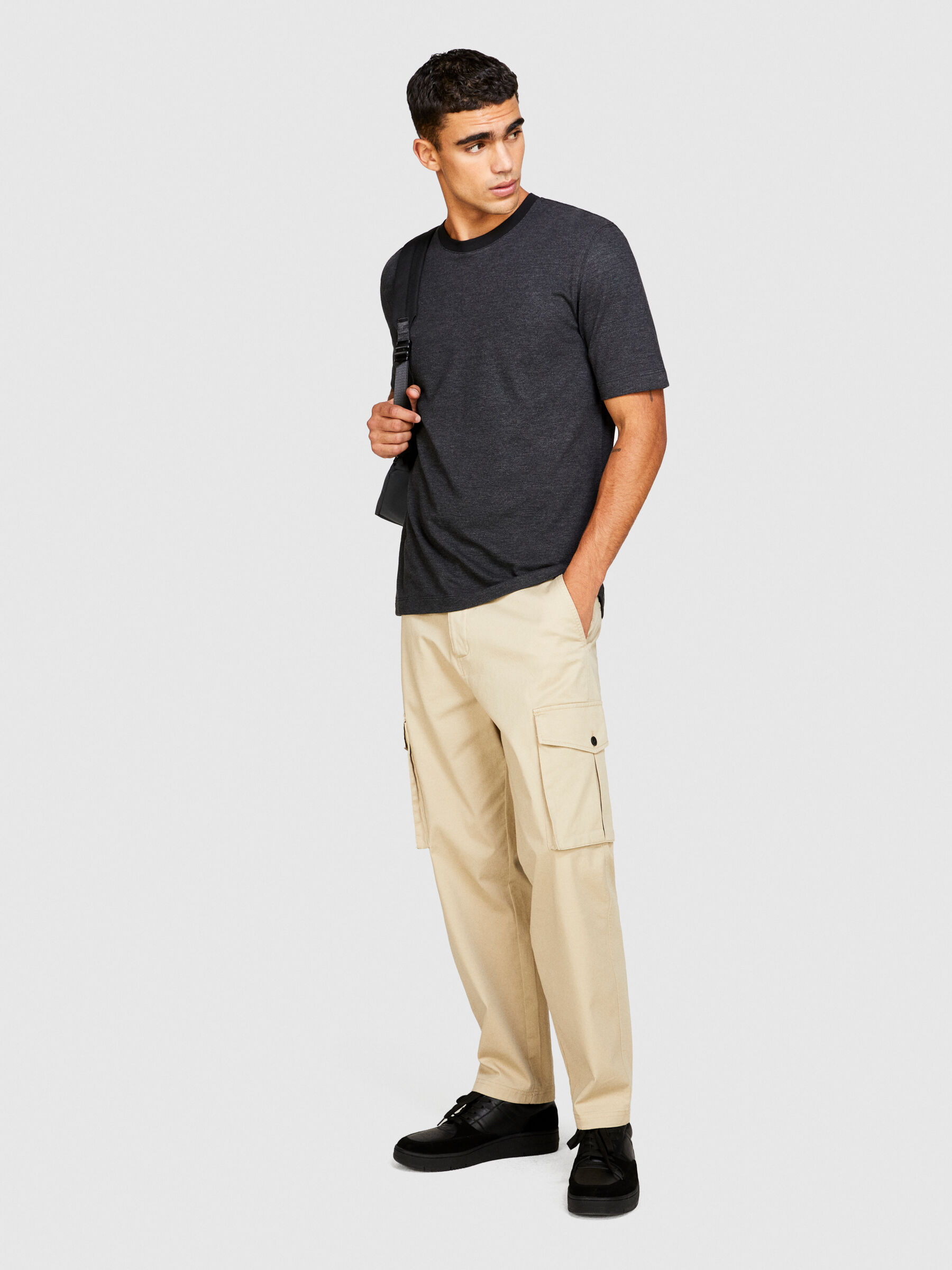 Pantaloni Carrot Fit Uomo Sisley