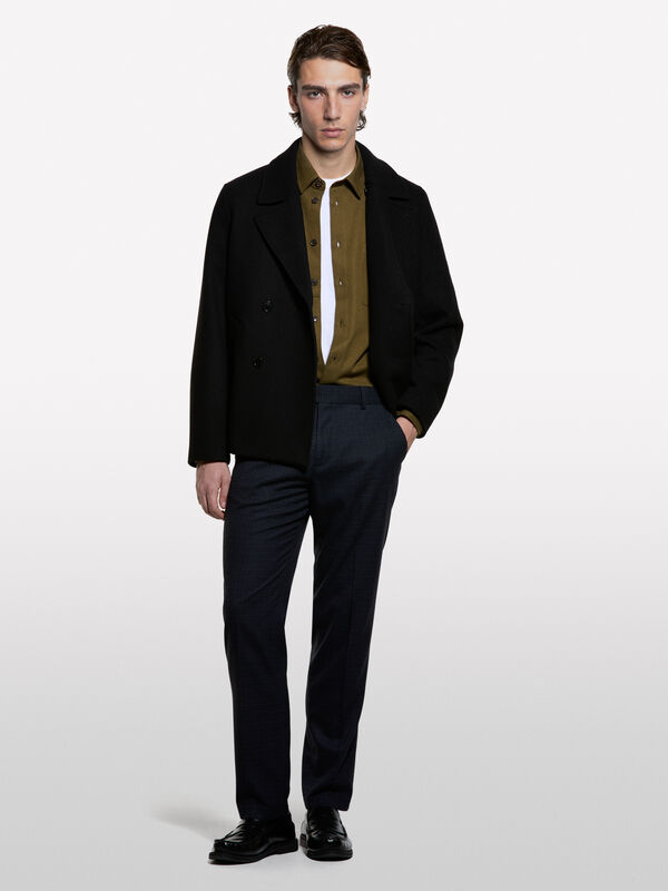 Camicia con tasca - camicie regular da uomo | Sisley