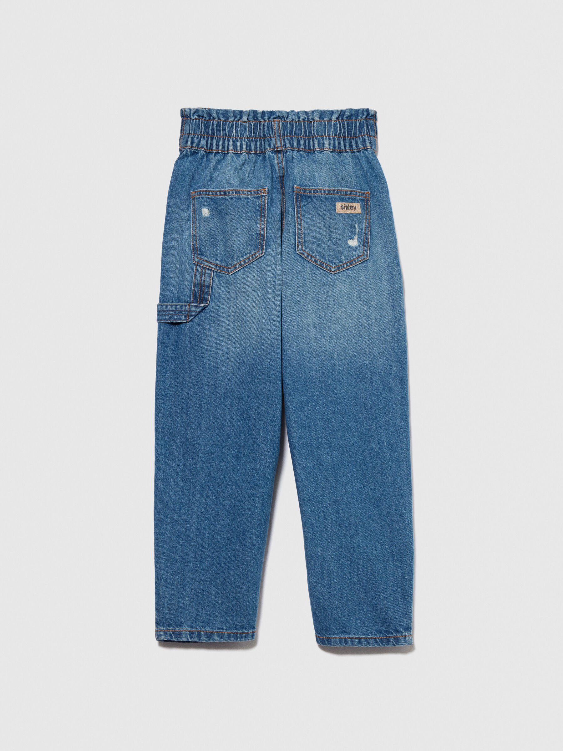 Jeans con elastico in top vita zara