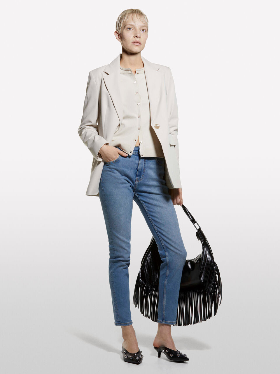 MAGLIA COREANA M/L Donna image number null