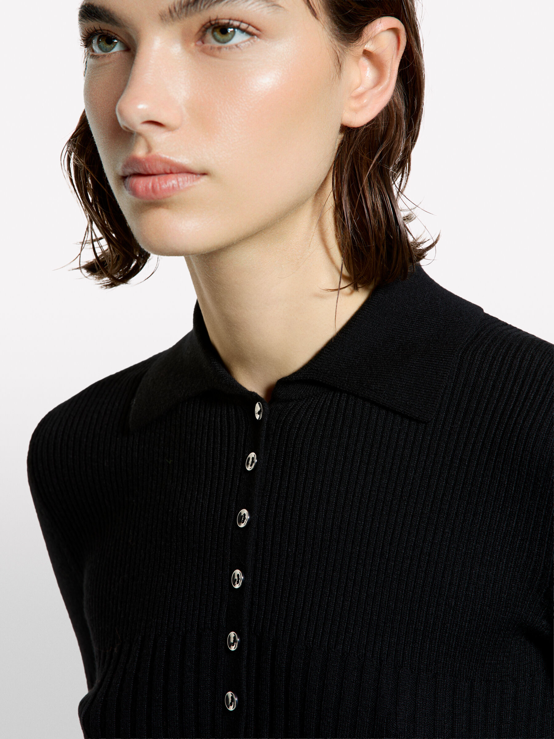 MAGLIA POLO M/L Donna image number null