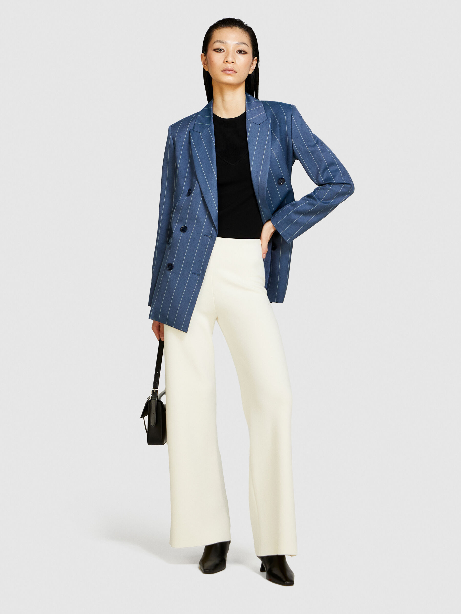 Sisley pantaloni new arrivals palazzo