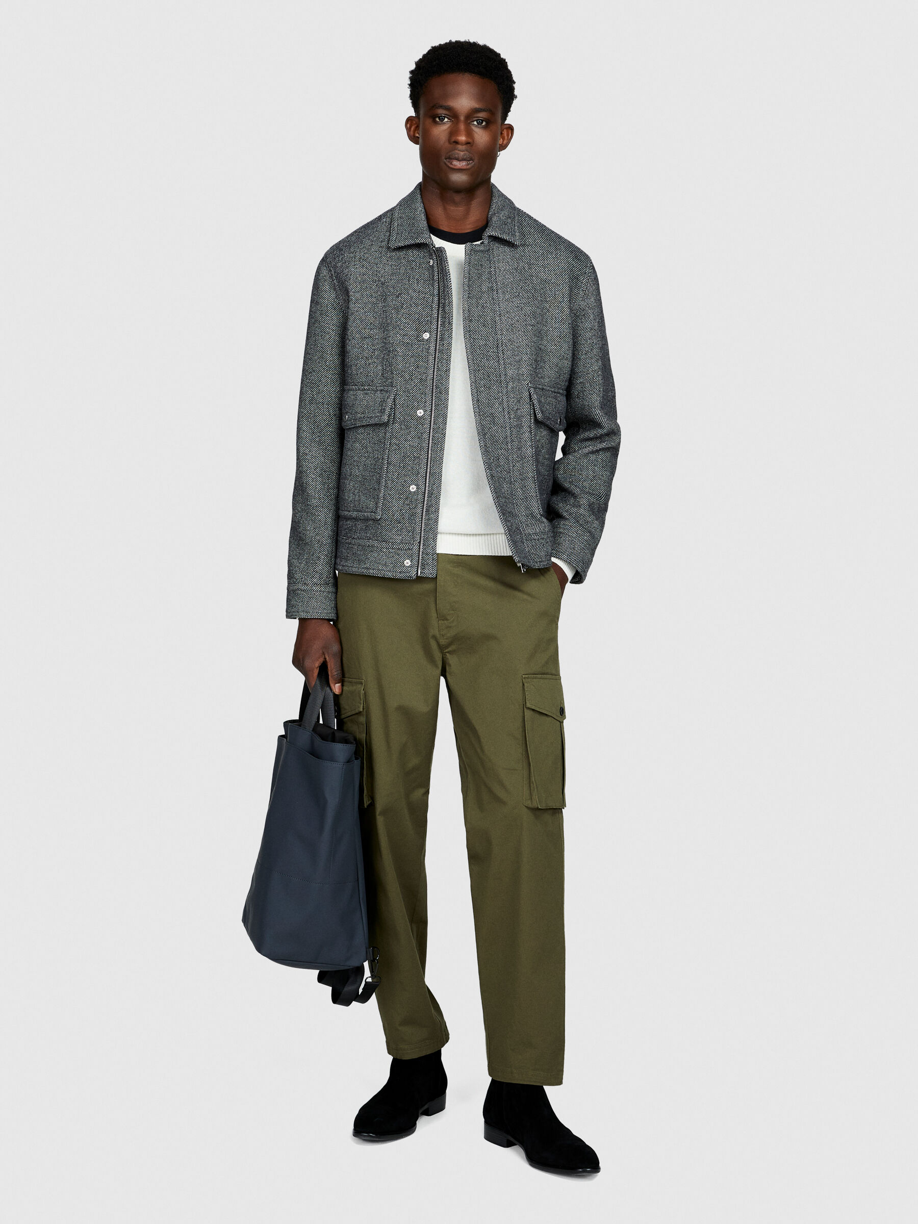 Pantaloni carrot fit uomo outlet