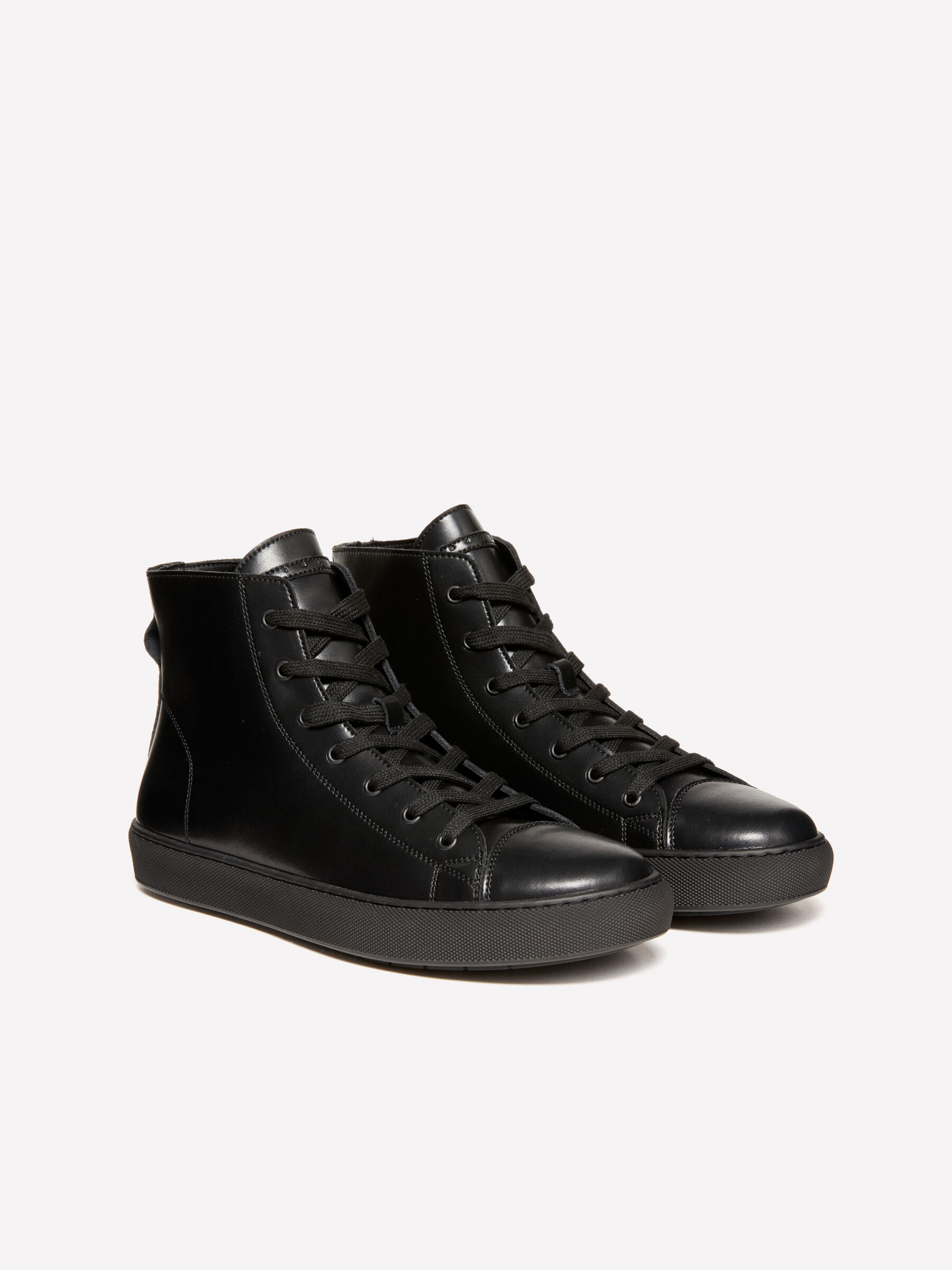 Sneaker alte nere top