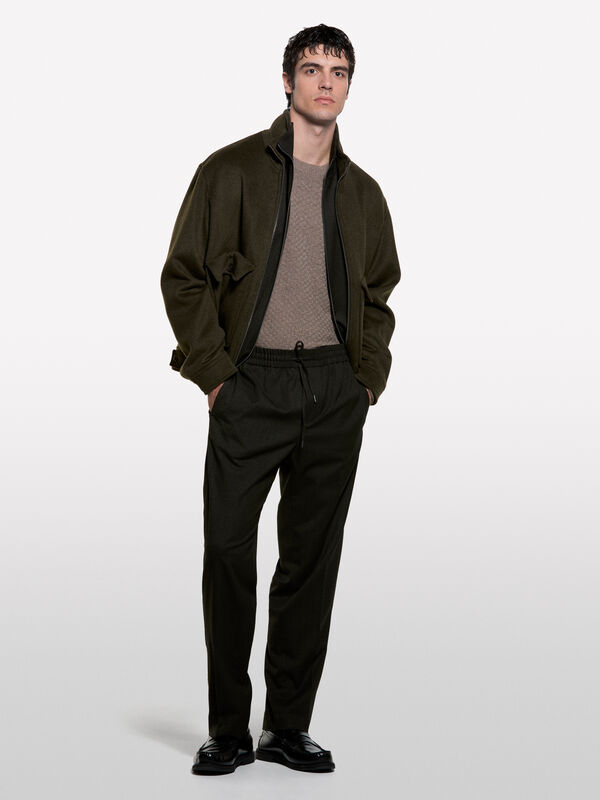 Maglia marrone girocollo - maglie girocollo da uomo | Sisley