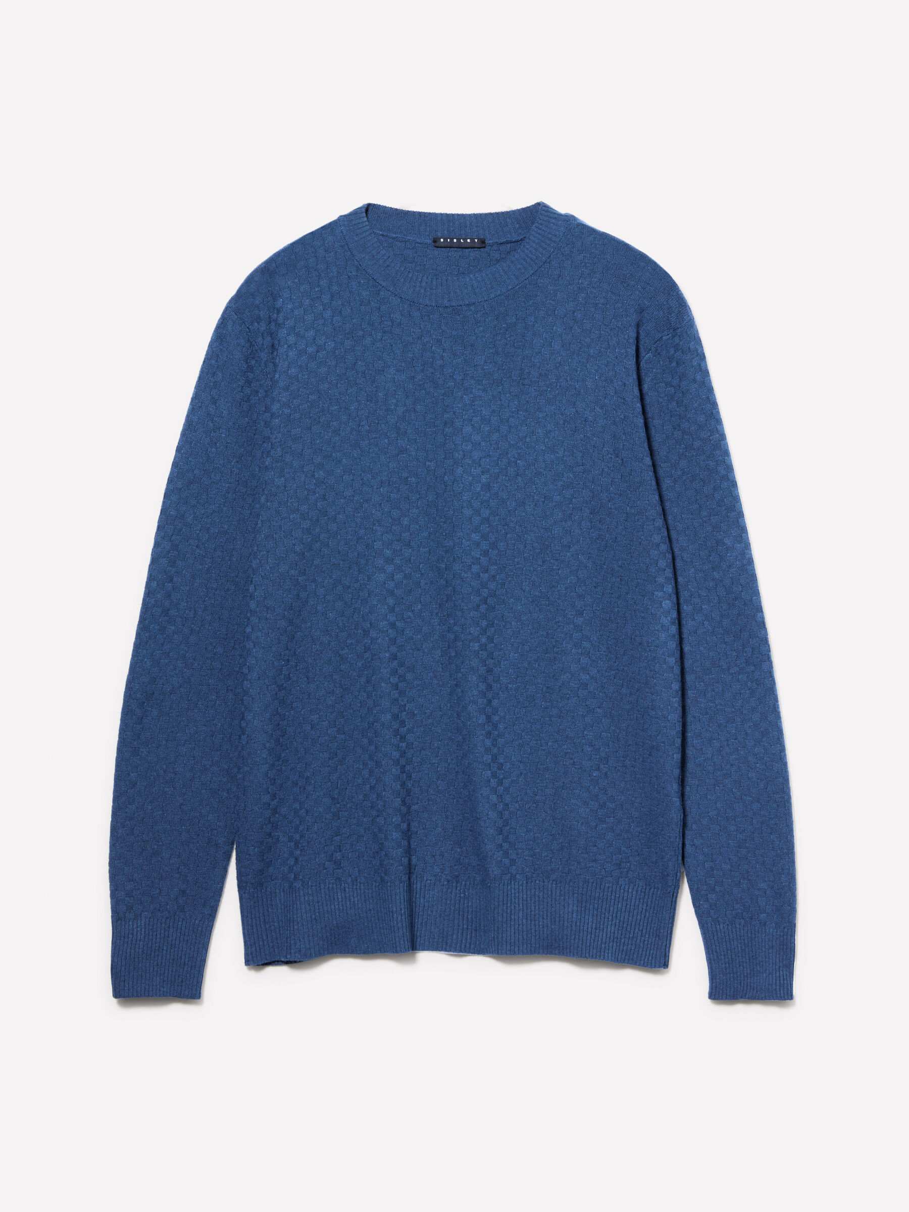 Maglia blu scuro girocollo Blu Scuro Sisley