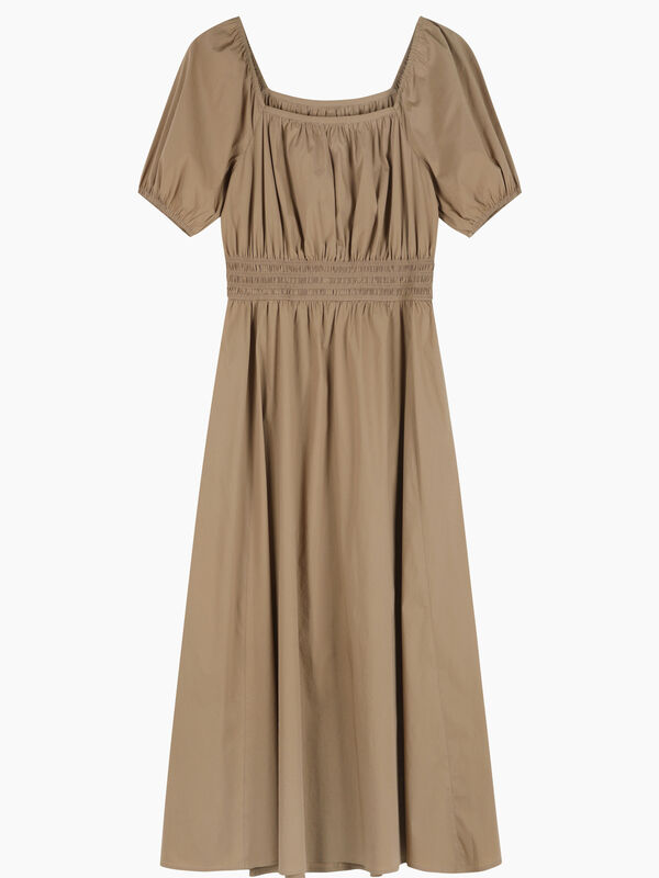 Vestito lungo beige - sisley k abiti lunghi | Sisley K