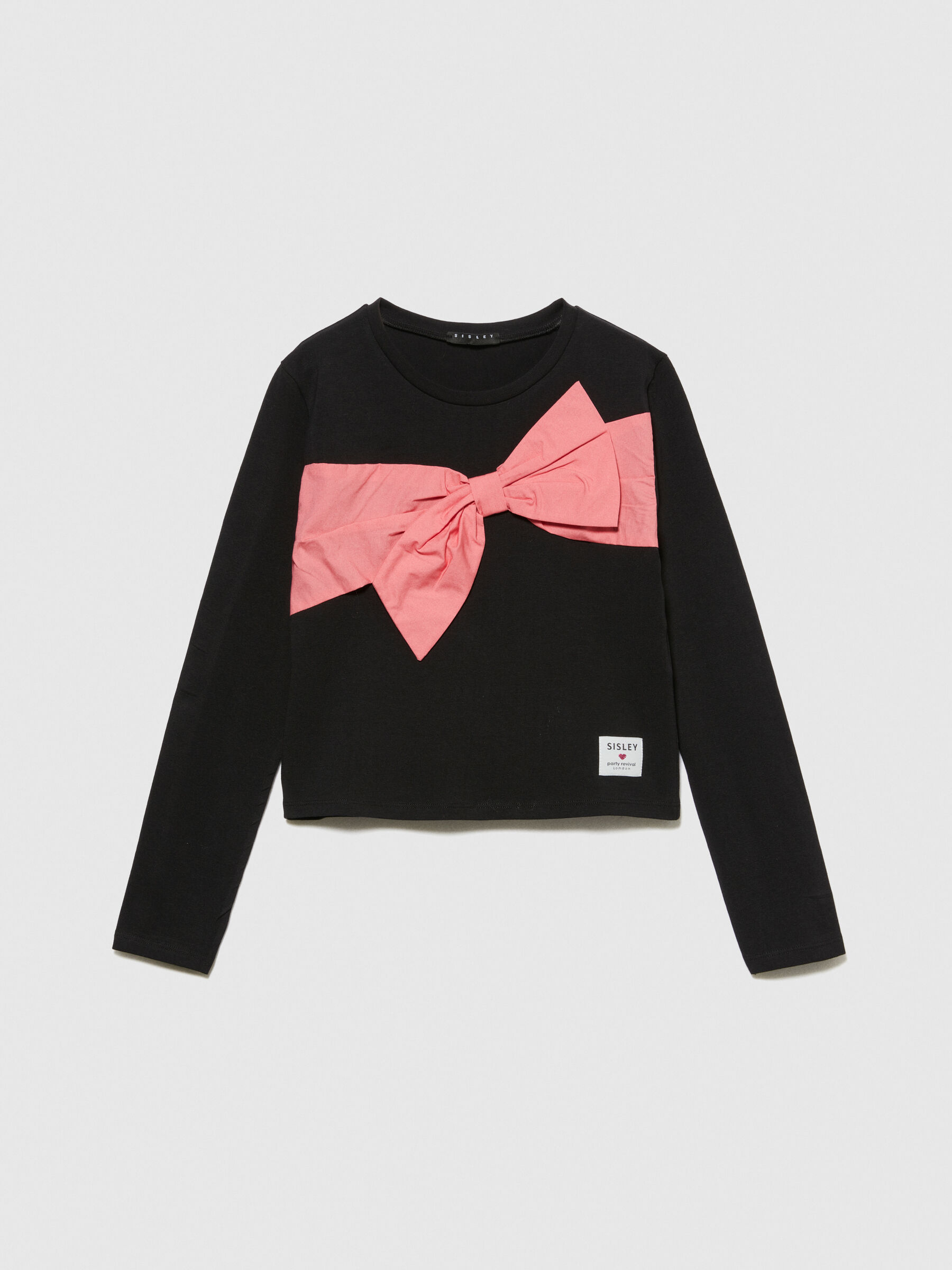 T shirt con best sale fiocco
