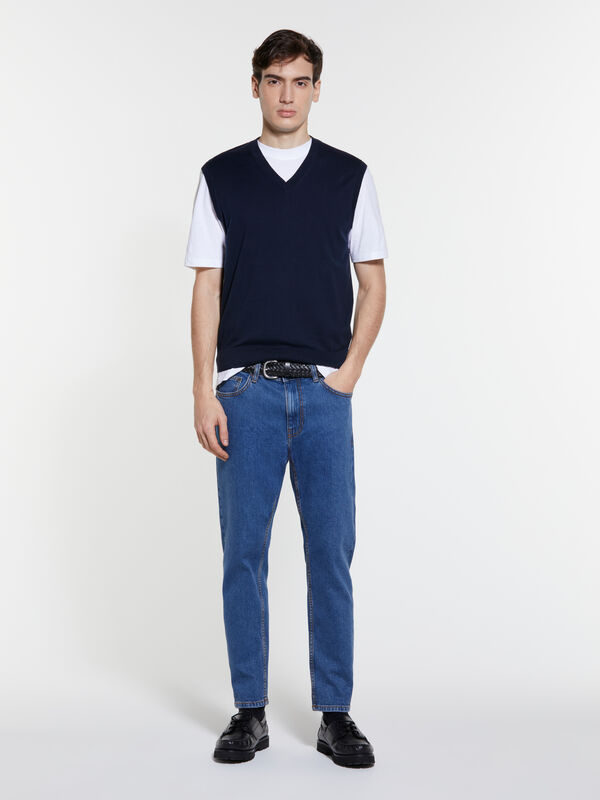 Jeans Style 76 carrot fit blu - jeans regular da uomo | Sisley