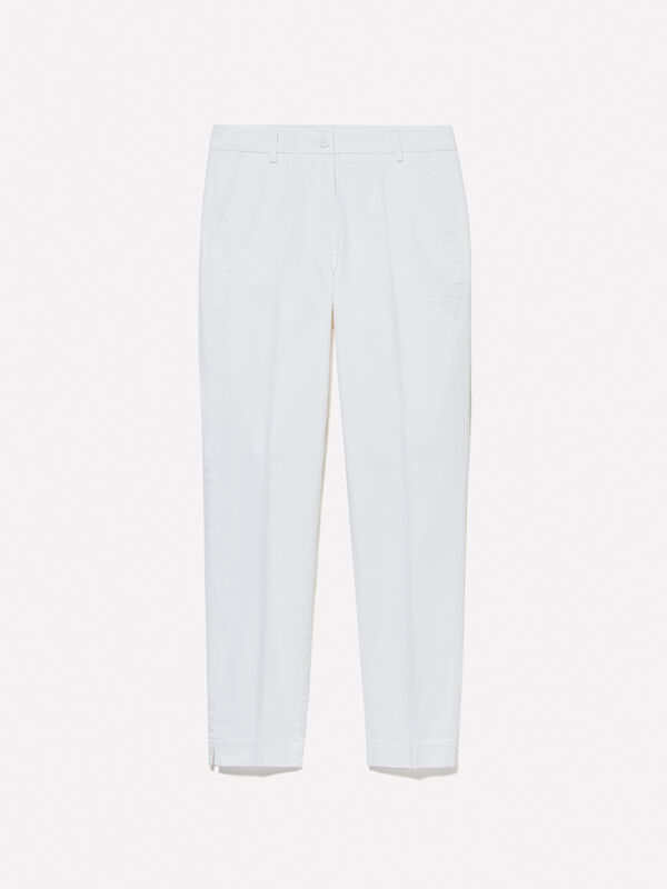 Chino bianchi regular fit  Chino bianchi regular fit  - pantaloni chino da donna | Sisley