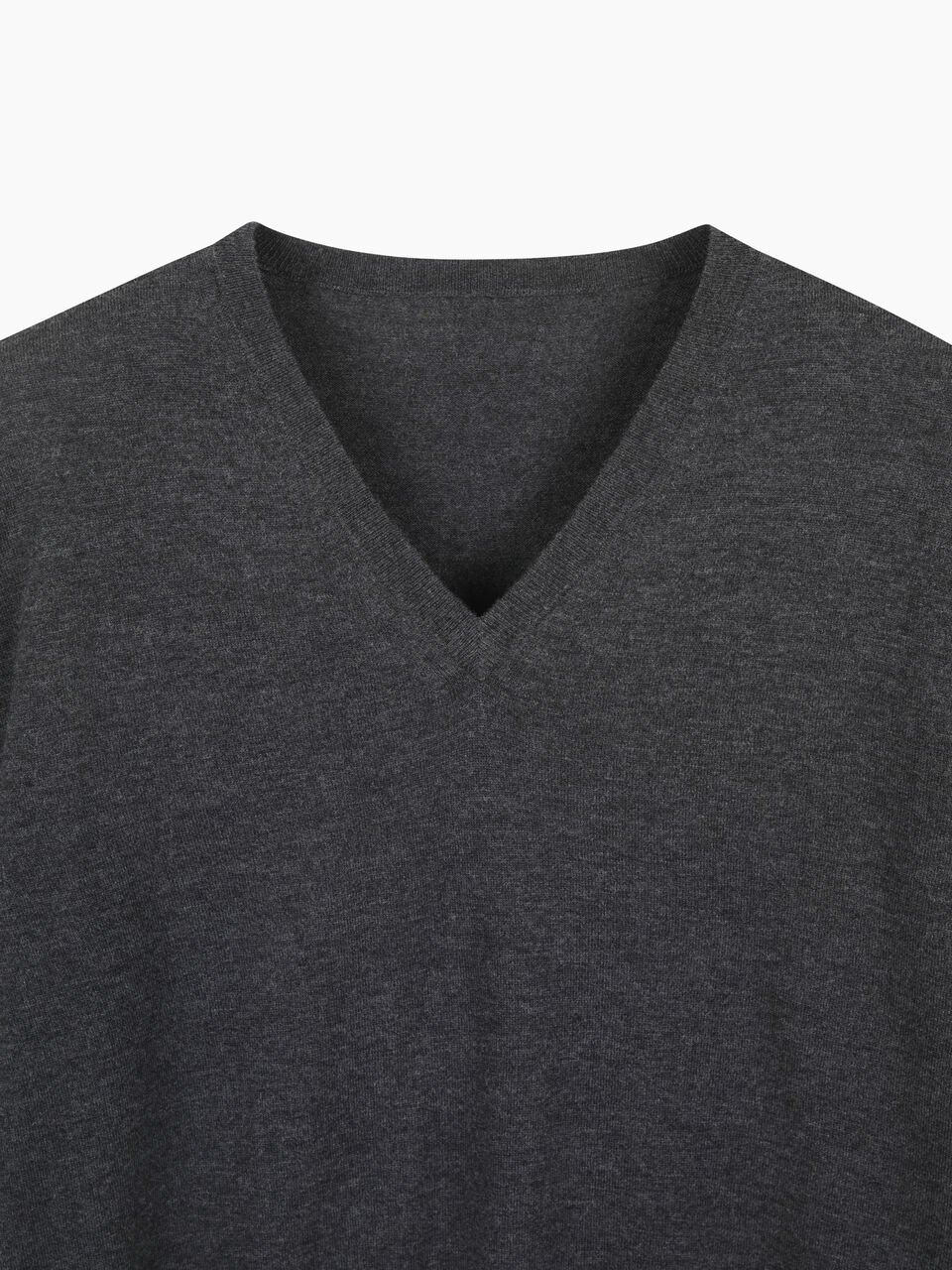 MAGLIA SCOLLO V M/L Donna image number null