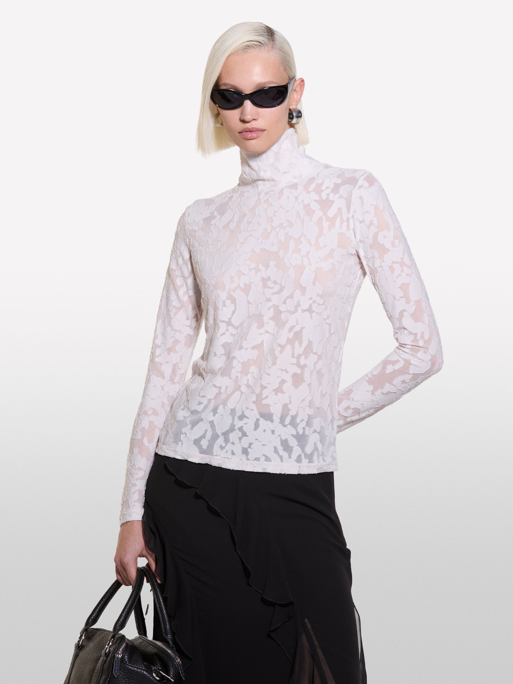 T shirt manica lunga sisley discount