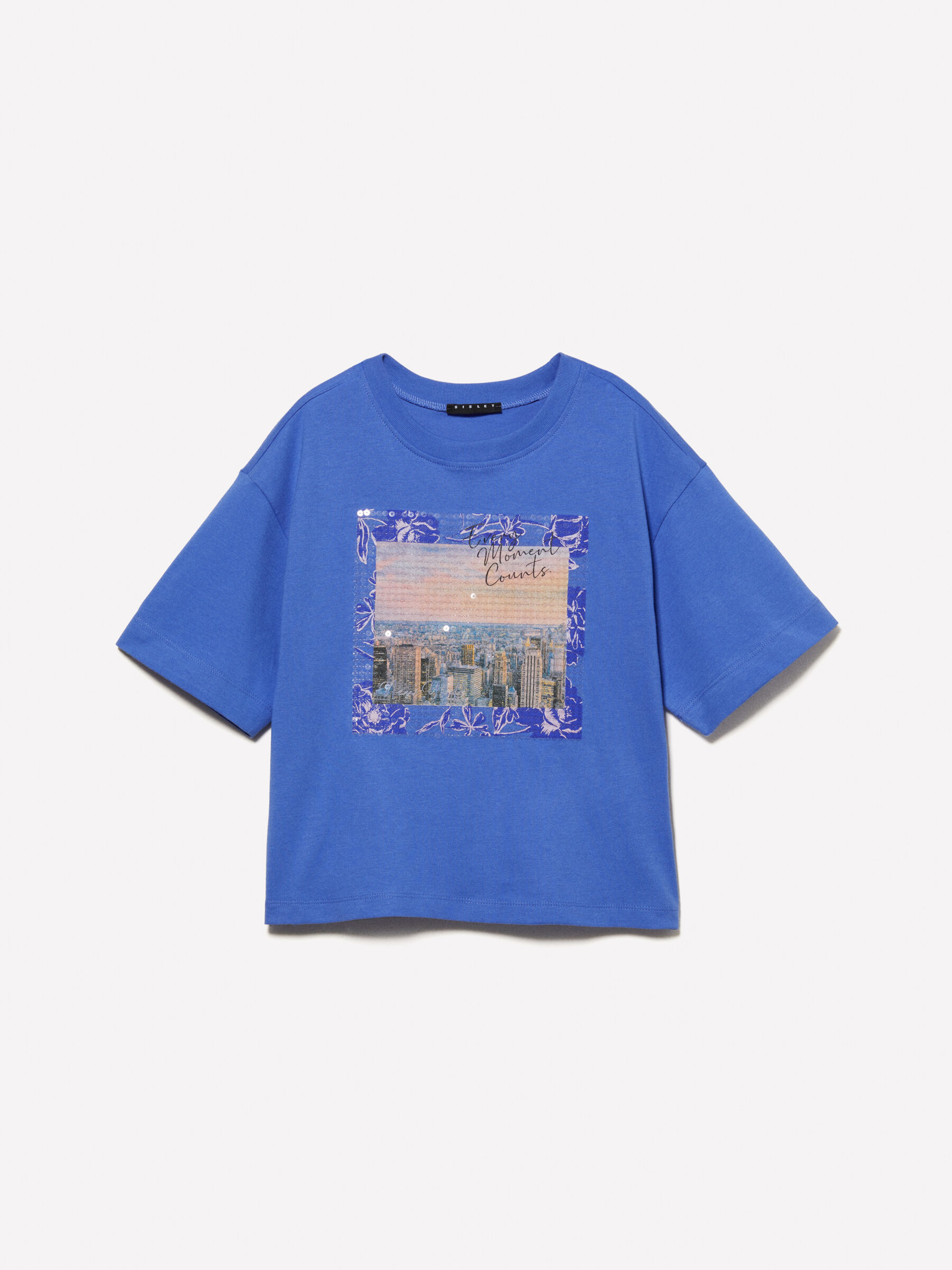 T shirt Manica Corta Bambina Sisley